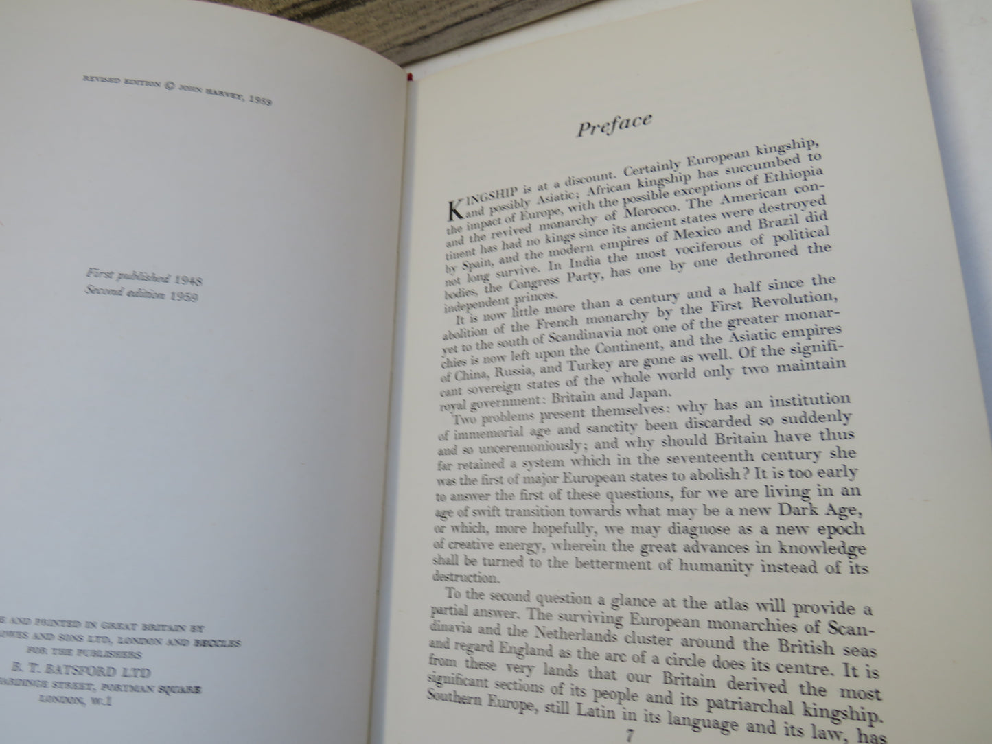 The Plantagenets By John Harvey 1959