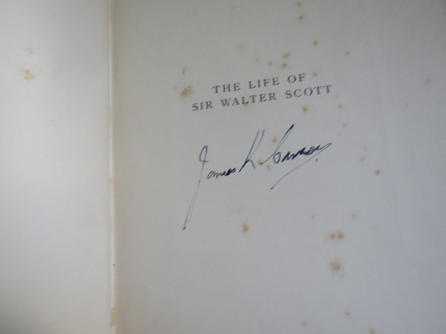 The Life of Sir Walter Scott By G. Le Grys Norgate 1906 1st Edition