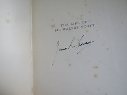 The Life of Sir Walter Scott By G. Le Grys Norgate 1906 1st Edition book image 4