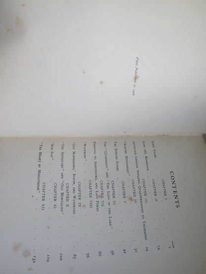 The Life of Sir Walter Scott By G. Le Grys Norgate 1906 1st Edition book image 6