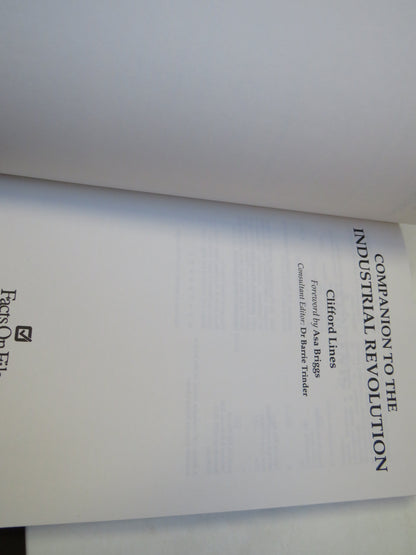 Companion To The Industrial Revolution By Clifford Lines 1990