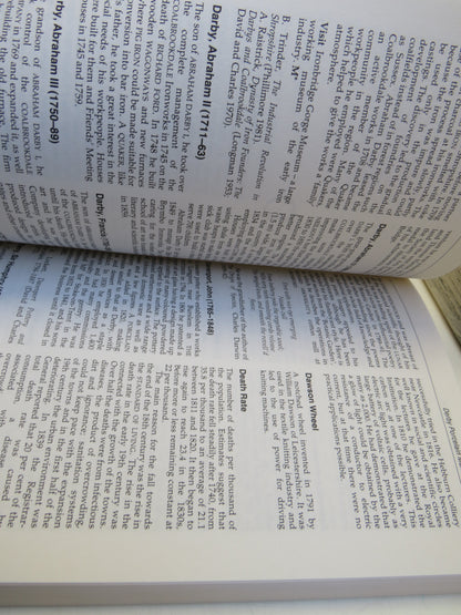 Companion To The Industrial Revolution By Clifford Lines 1990