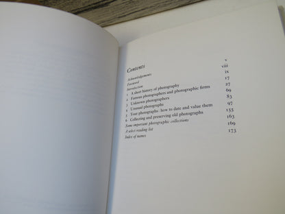 Collecting and Valuing Old Photographs By Peter Castle 1973