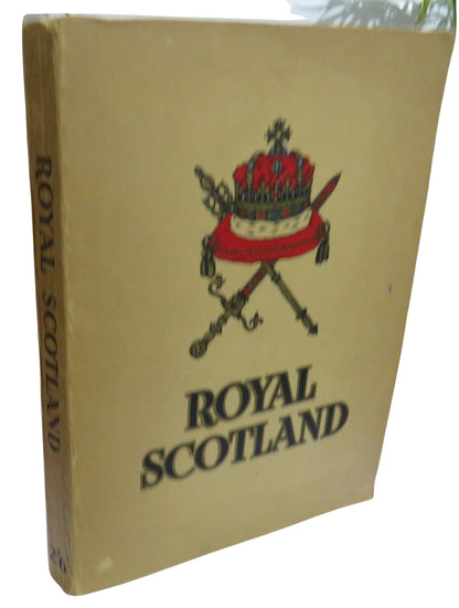 Royal Scotland By John Ross 1937 book front cover