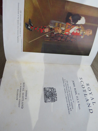 Royal Scotland By John Ross 1937 book image 3