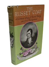 Load image into Gallery viewer, The Russet Coat A Critical Study of Burns&#39; Poetry And of Its Background By Christina Keith 1956 1st Edition
