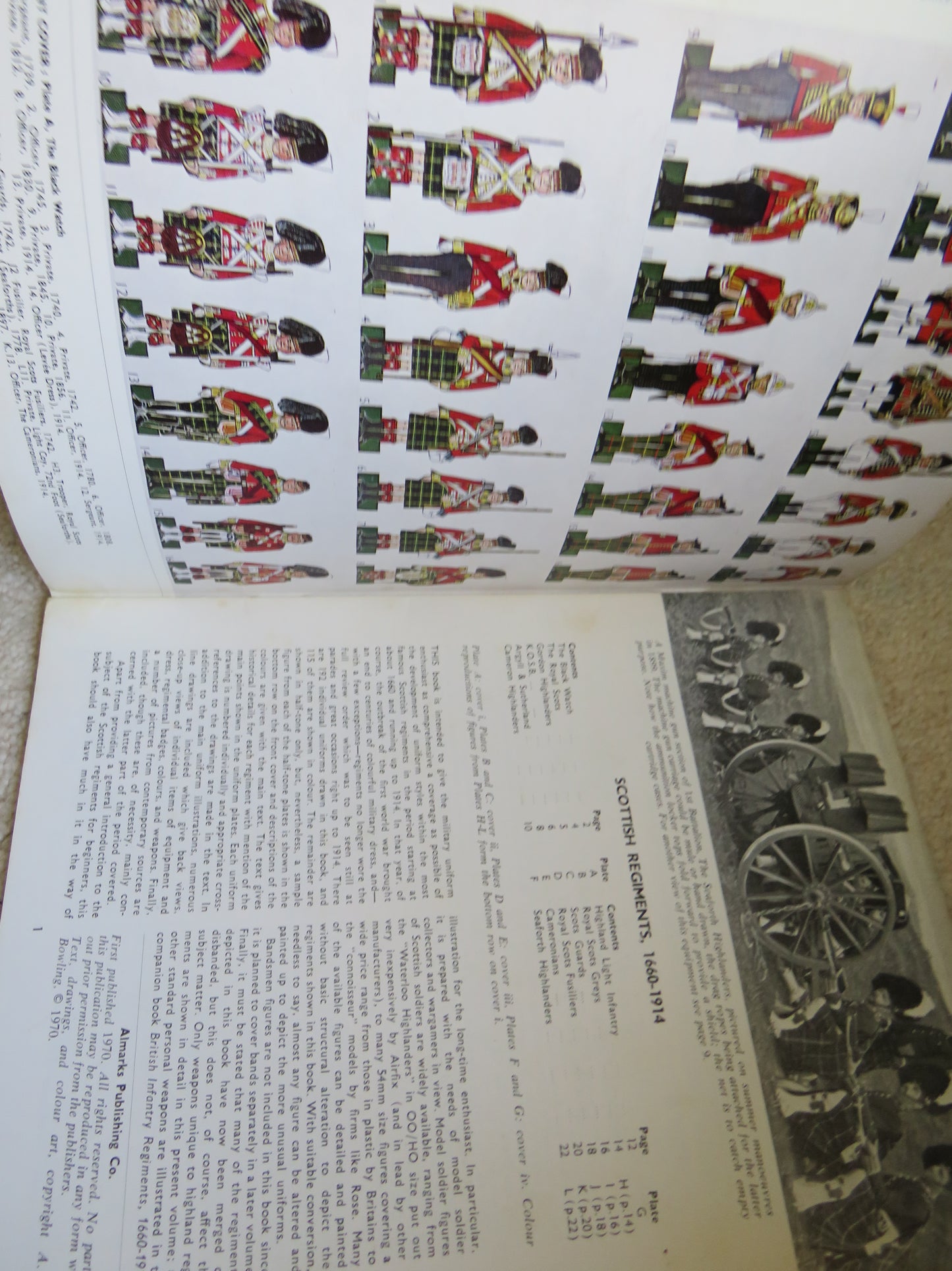 Scottish Regiments 1660-1914 By A.H. Bowling 1970