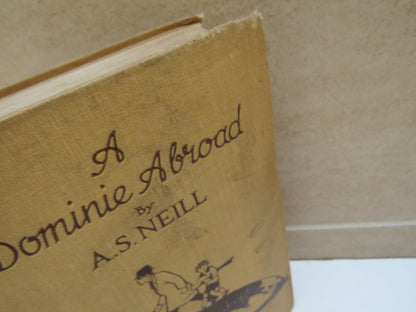A Dominie Abroad by A. S. Neill, 1923 book image 3