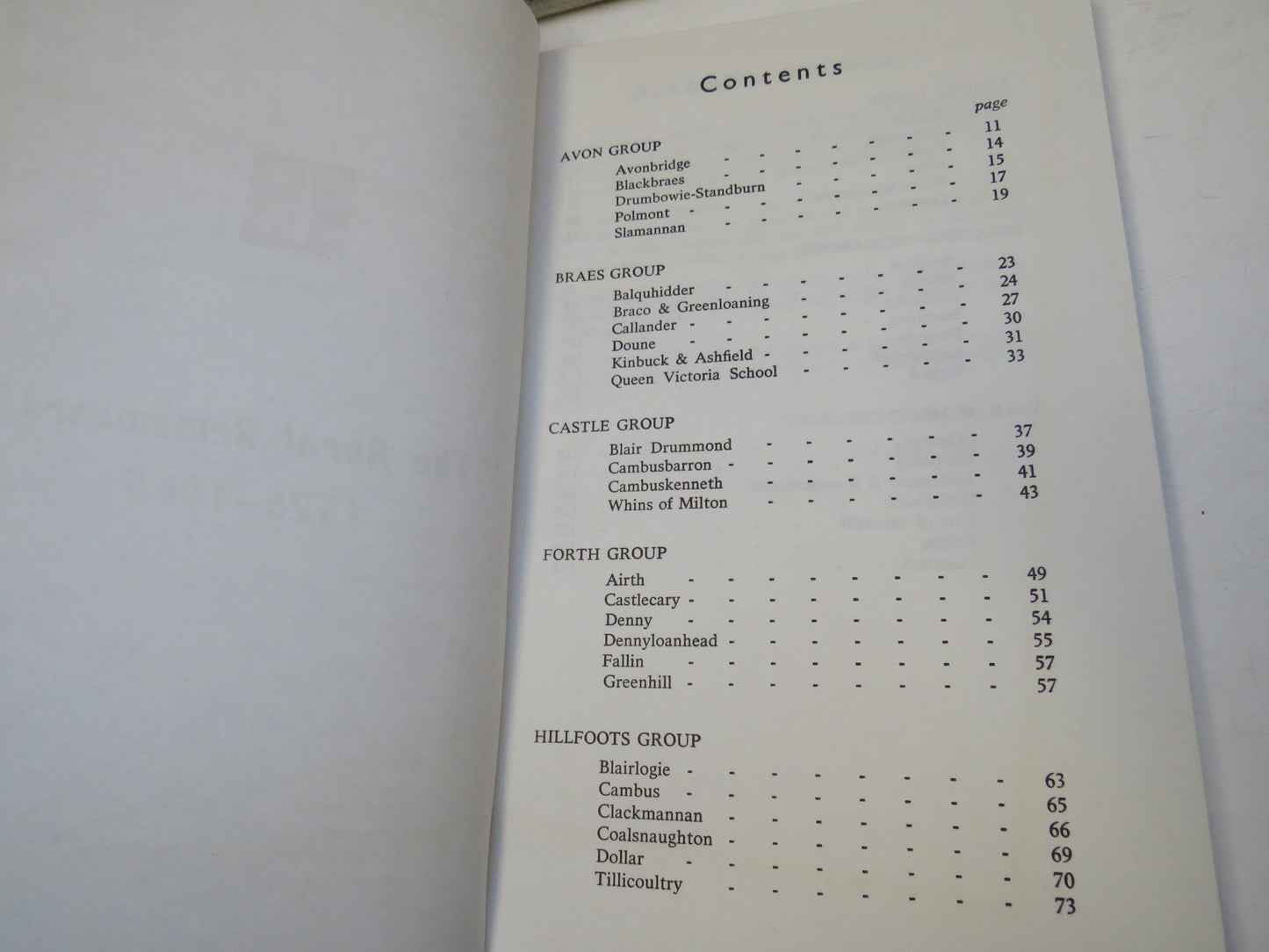 "The Rural Remembers" 1925-1965 Scottish Women's Rural Institutes