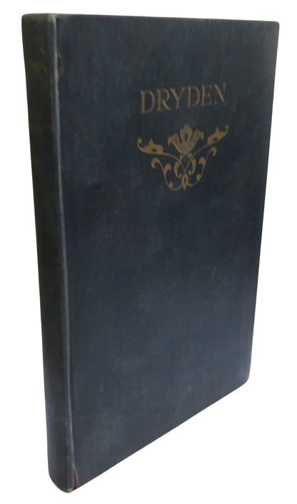 Dryden Poetry & Prose With Essays By Congreve, Johnson, Scott and Others 1925 book front cover