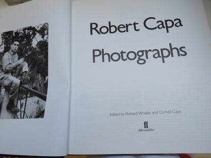 Robert Capa Photographs edited by Richard Whelan and Cornell Capa (Photography Book, 1985) book image 3