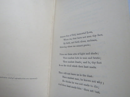 In Memoriam 1884 - London Macmillan and Co book image 4