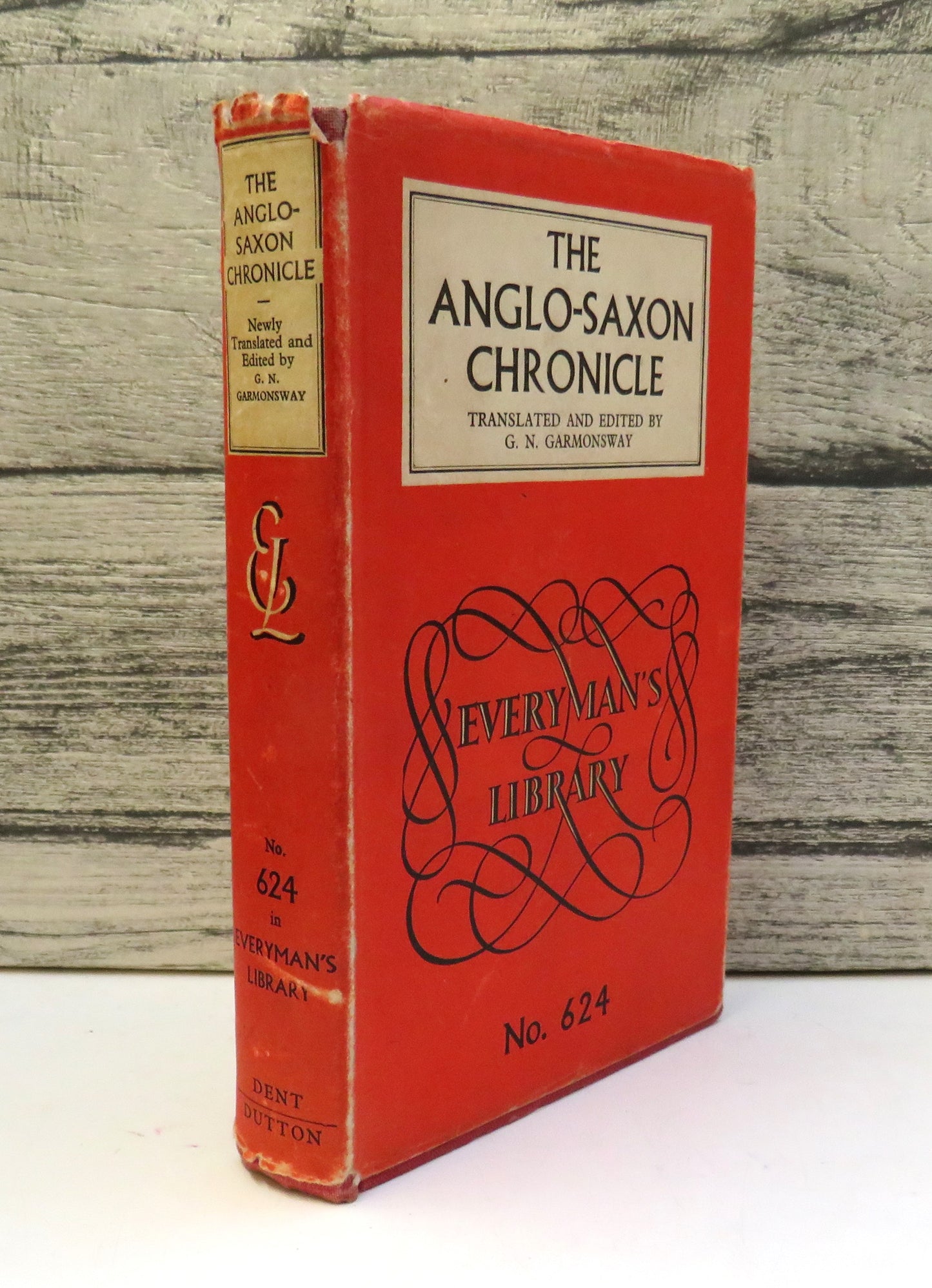 The Anglo-Saxon Chronicle Translated With An Introduction By G. N. Garmonsway 1953