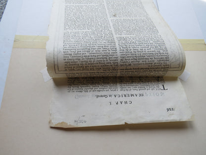 A General And Particular Description of America Antique Map C.1700 Page out of Book book image 4