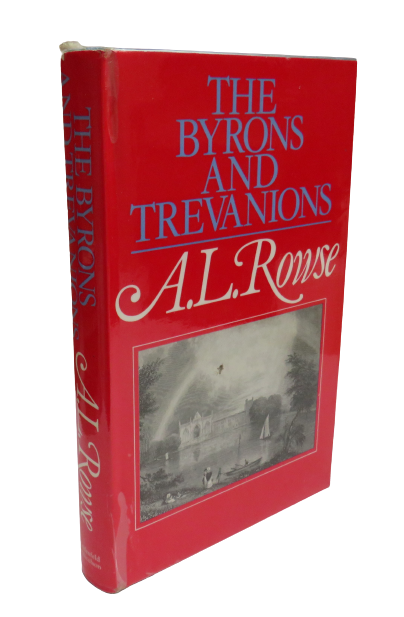 The Byrons and Trevanions By A.L. Rowse 1978 book front cover