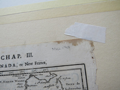 Antique Map of America From 1709 Book Isle of California, New Mexico, Louisiane, The River Misisipi  book image 5