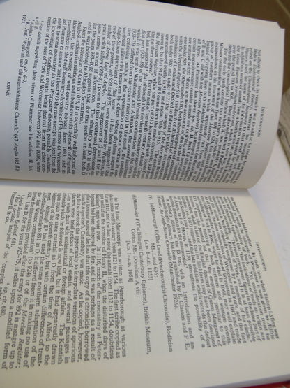 The Anglo-Saxon Chronicle Translated With An Introduction By G. N. Garmonsway 1953