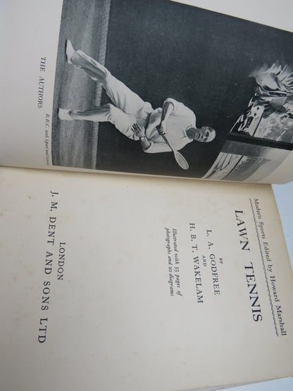 Lawn Tennis By L.A. Godfree and H. B. T. Wakelam 1937