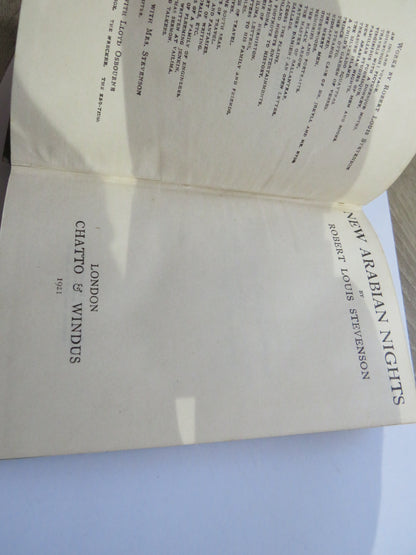 New Arabian Nights By Robert Louis Stevenson 1921 book image 3