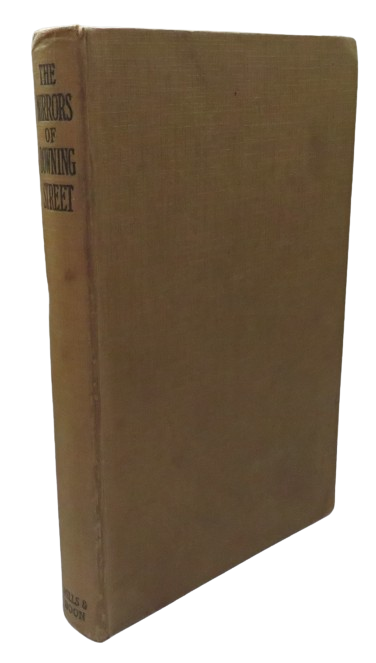 The Mirrors of Downing Street Some Political Reflections By A Gentleman With A Duster 1920 1st Editi book front cover
