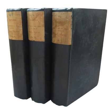 The Spectator A New Edition By Henry Morley In 3 Volumes 1883 book front cover