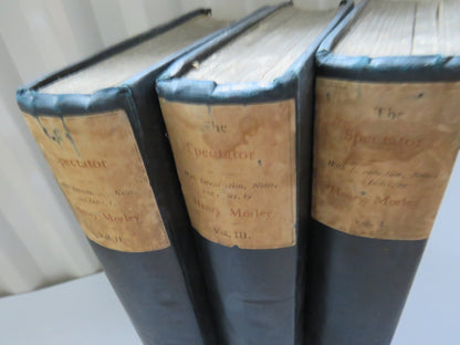 The Spectator A New Edition By Henry Morley In 3 Volumes 1883 book image 3