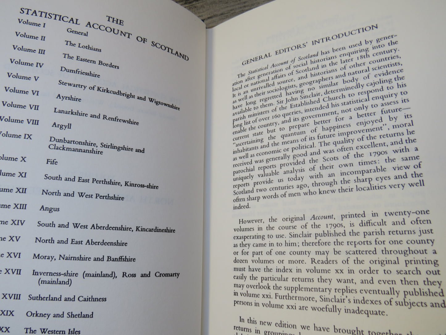 The Statistical Account of Scotland 1791-1799 Volume XV North and East Aberdeenshire 1982