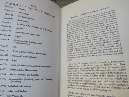 The Statistical Account of Scotland 1791-1799 Volume XV North and East Aberdeenshire 1982