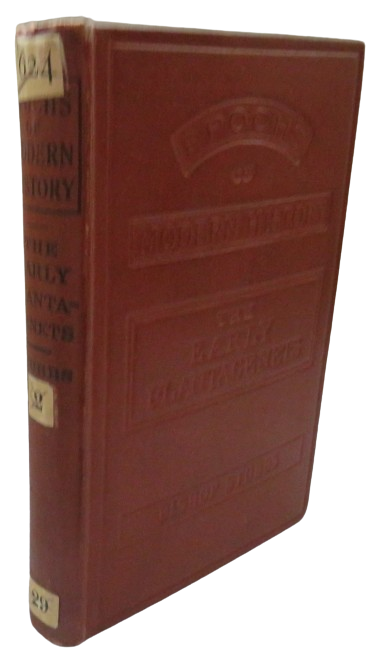 The Early Plantagenets By The Right Rev. William Stubbs 1903 Epochs of Modern History book front cover