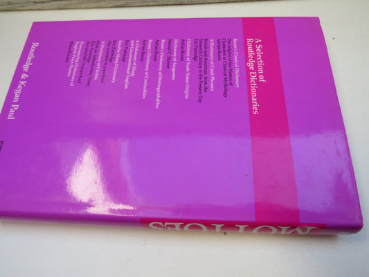 A Dictionary of Mottoes By L.G. Pine 1983