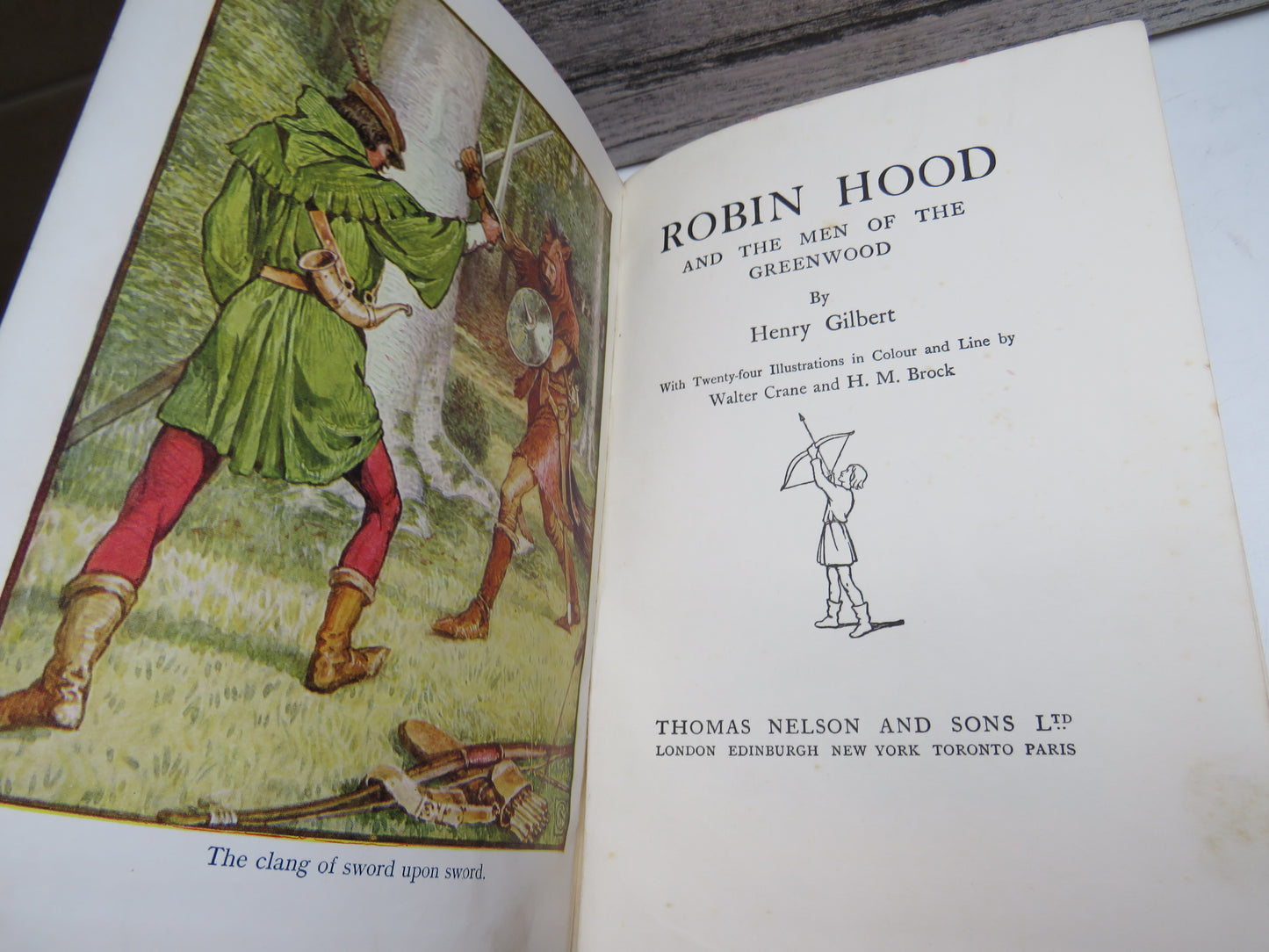 Robin Hood and The Men of the Greenwood By Henry Gilbert 1912