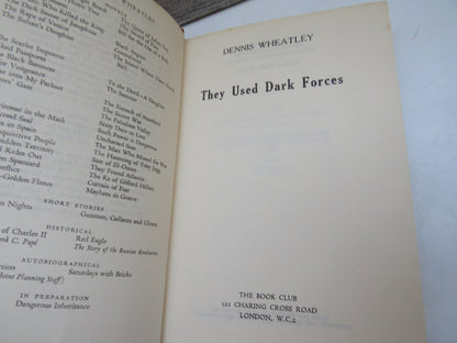They Used Dark Forces by Dennis Wheatley (Thriller Book, 1964) book image 3