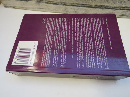 The Almanac of British Politics By Robert Waller 3rd Edition 1987