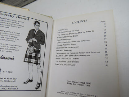 The Scottish Clans and Their Tartans 41st Edition 1968