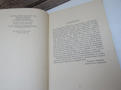 The First Book of The McFlannels by Helen W. Pryde (Scottish Fiction Book, 1948) book image 4