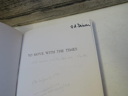 To Move With The Times The Story of Transport and Travel In Scotland By Anne Gordon 1988