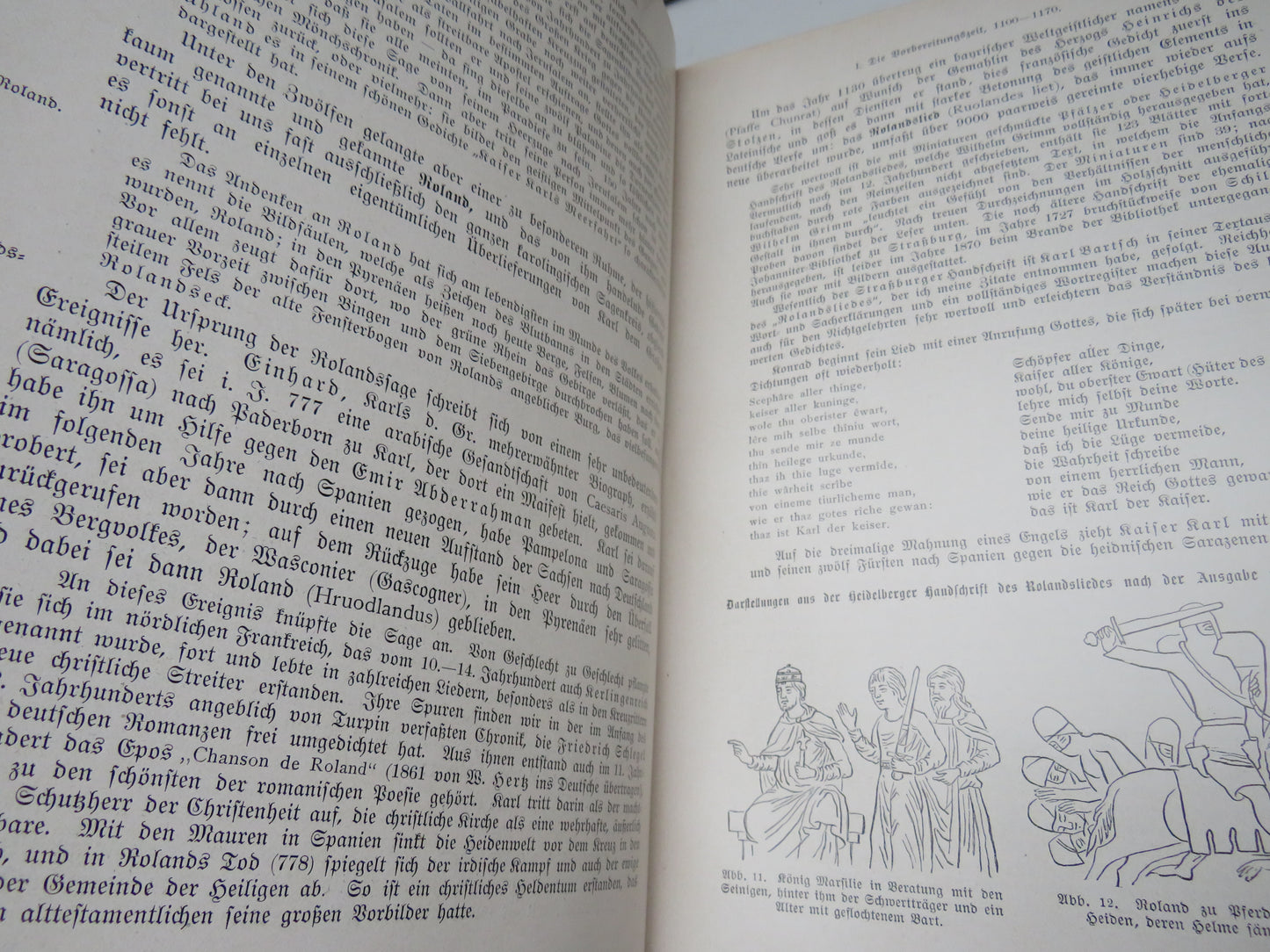Deutsche Literaturegeschichte Von Robert Koenig 1910 Antique German Books