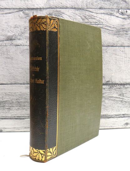 Geschichte Der Deutschen Kultur Von Dr. Georg Steinhausen 1904