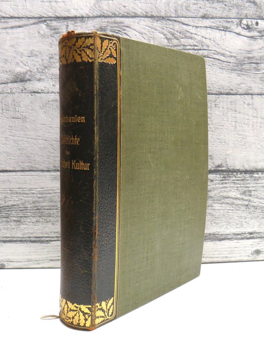 Geschichte Der Deutschen Kultur Von Dr. Georg Steinhausen 1904