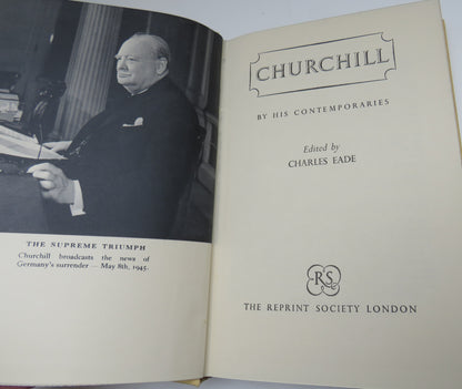 Churchill By His Contemporaries Edited By Charles Eade 1955 book image 3
