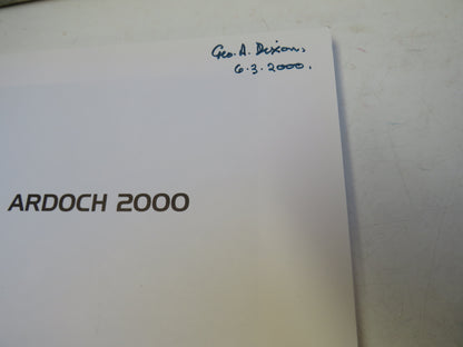 Ardoch 2000 A Brief History of Ardoch Parish To The End of the Second Millenium By William C. Hutchison