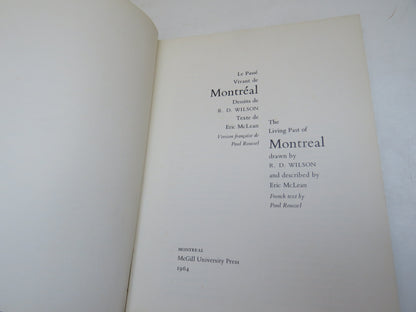 The Living Past of Montreal drawn by R. D. Wilson and described by Eric McLean (History Book, 1964) book image 4