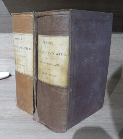 Treatise on Husband and Wife According to the Law of Scotland by Patrick Fraser Volumes I and II, 18 book image 2
