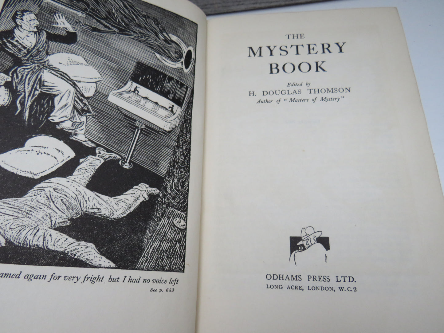 The Mystery Book Edited By H. Douglas Thomson 1934