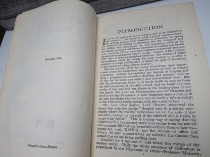 The Mystery Book Edited By H. Douglas Thomson 1934