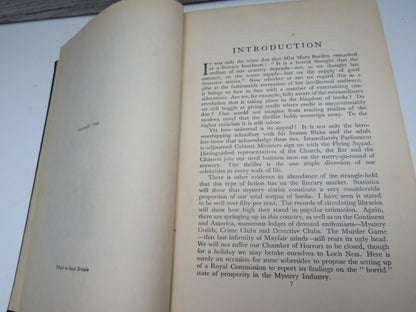 The Great Book of Thrillers Edited by H. Douglas Thomson 1935