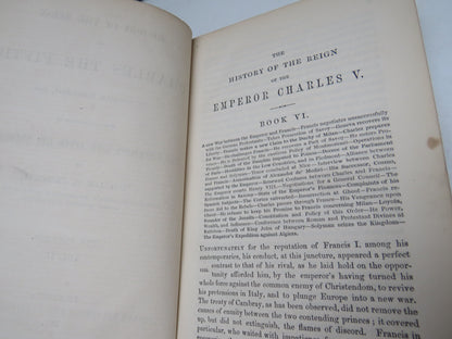 History of the Reign of Charles The Fifth By William Robertson Volume II 1857