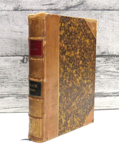 Qvinti Horatii Flacci Carmina 1876