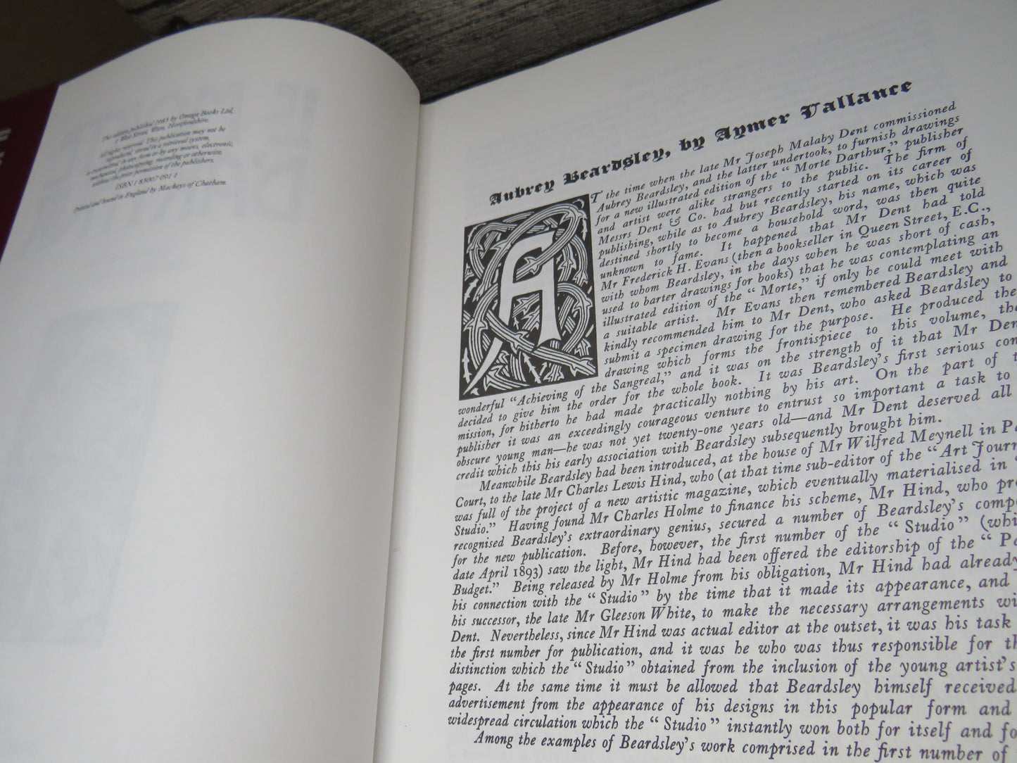 Le Morte D'Arthur By Sir Thomas Malory Illustrated By Aubrey Beardsley 1985