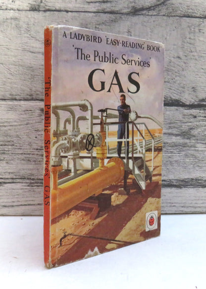 'The Public Services' Gas by I. & J. Havenhand, with Illustrations by John Berry, 1967, A Ladybird E book front cover